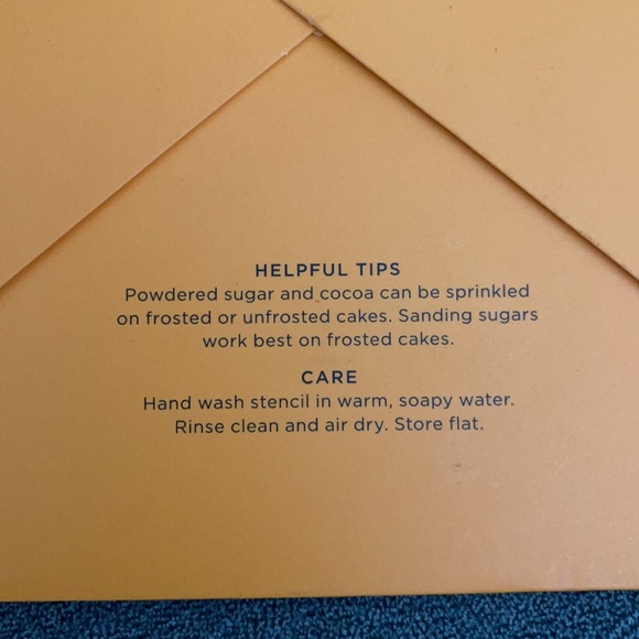 3 Cake stencils - Picture 4 of 4